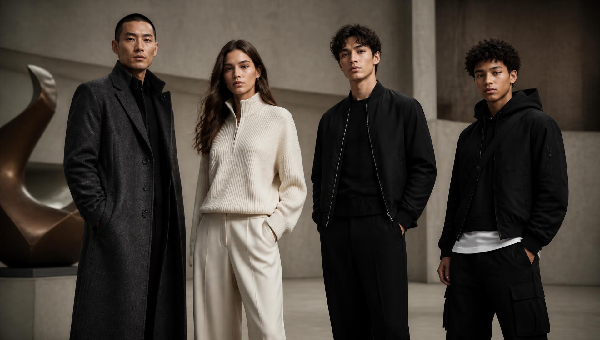 NANI campaign: premium menswear, womenswear and youth styling